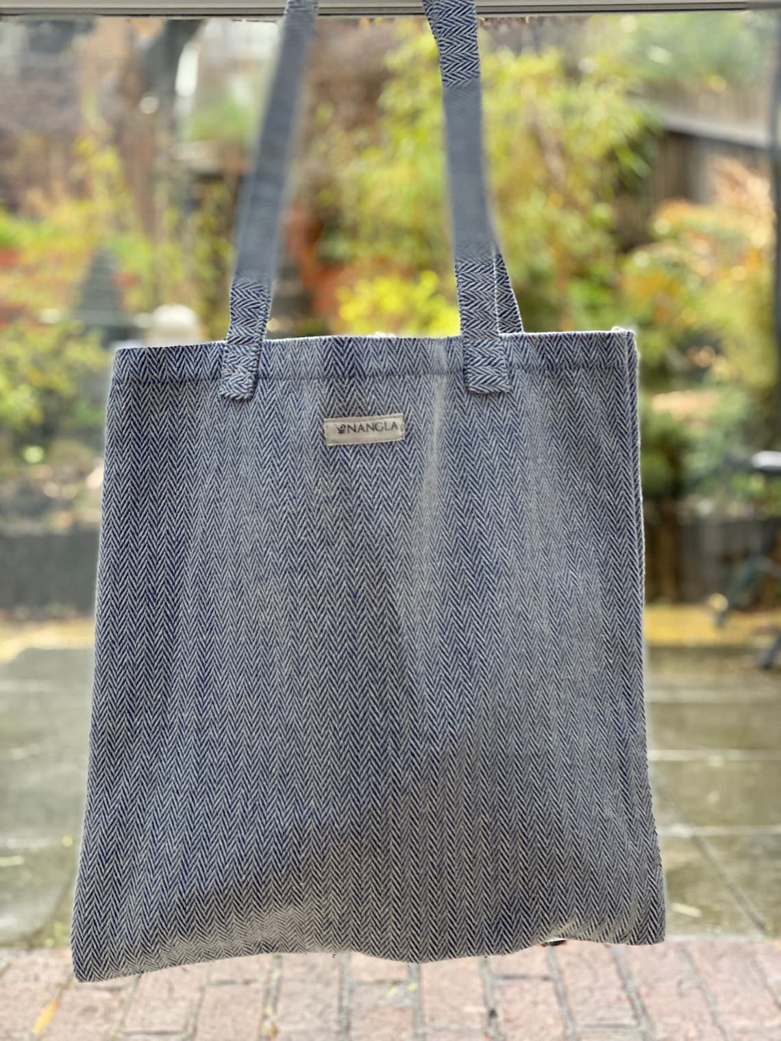 Everyday Hemp Tote Bags selection of colours available Etsy