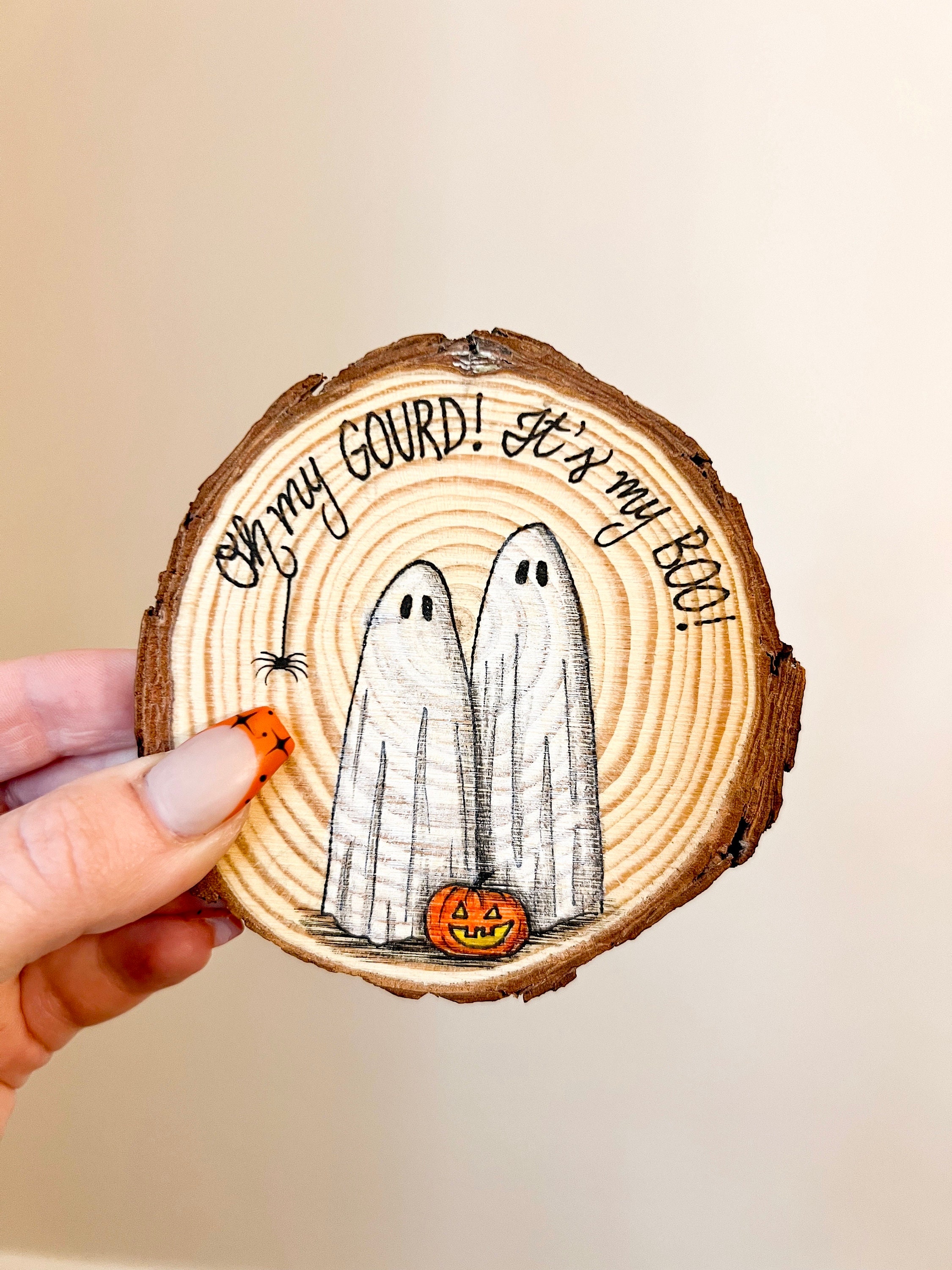 Custom Ghost Family Portrait Fridge Magnet: Spooky Halloween Decor - Etsy