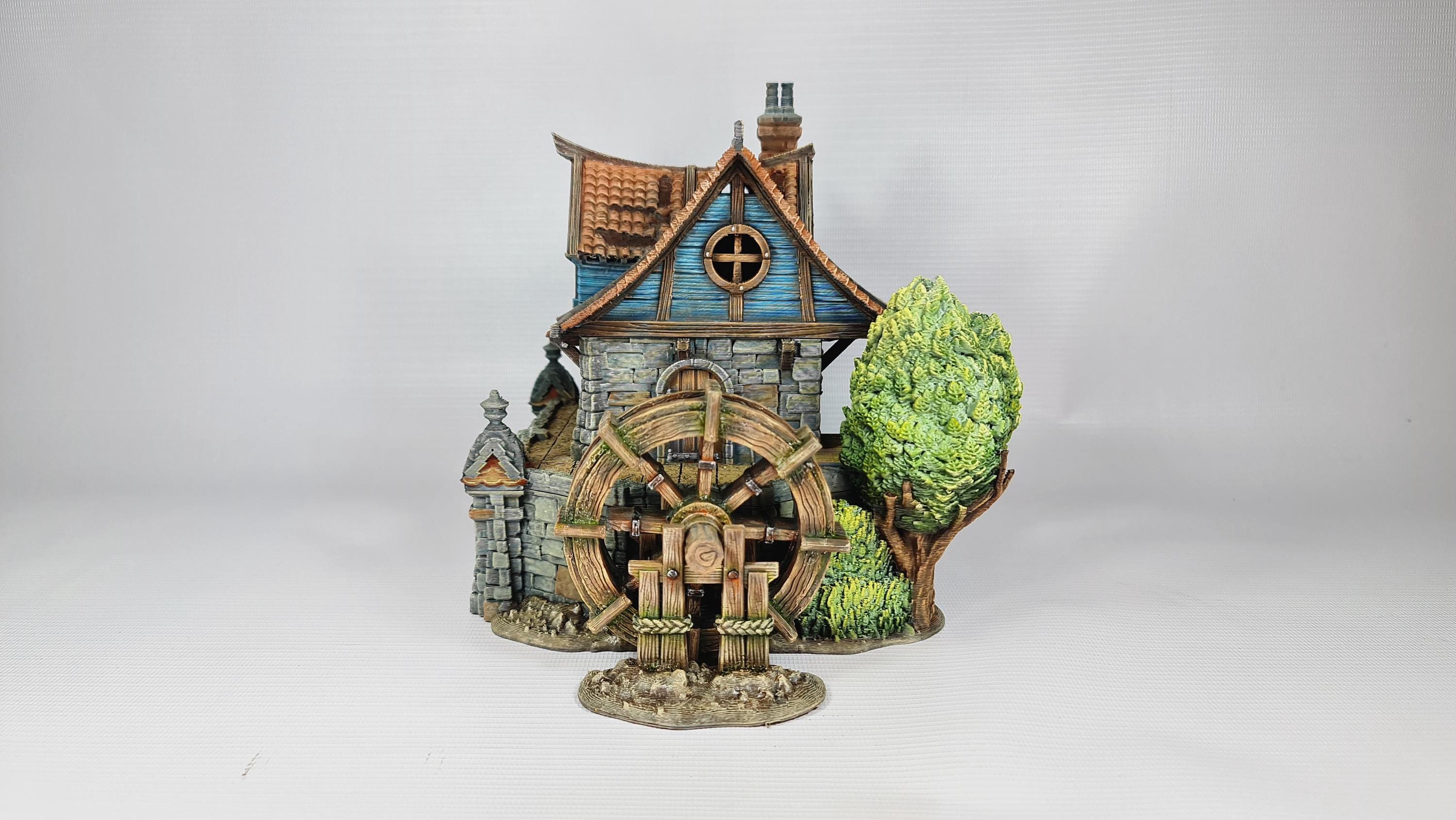 Drago Verde Adrian-3DP4U &ndash; Miniatura 28mm In PLA &ndash; Modello Stampato In 3D