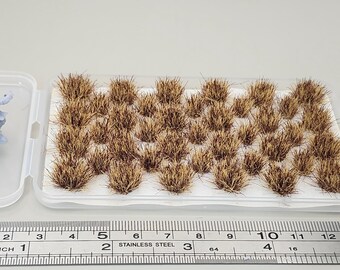 JHT - Winter Model Grass Clusters - Self Adhesive Grass Tufts - 8mm height x 3/9mm base