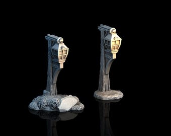 Adrian-3DP4U - 4 Lanterns - 28mm