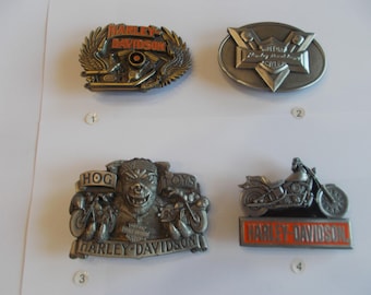 Boucle De Ceinture Harley-Davidson 1999 – Argentée, Pour Ceinture De 45mm, Occasion