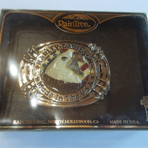 HARLEY DAVIDSON~Belt Buckle~1978~New in Box~Raintree~Nice~Biker~Gift~&quot;Made In The USA&quot;~Collectable~Biker~Cowboy~Jewelry~Accessory~Trucker