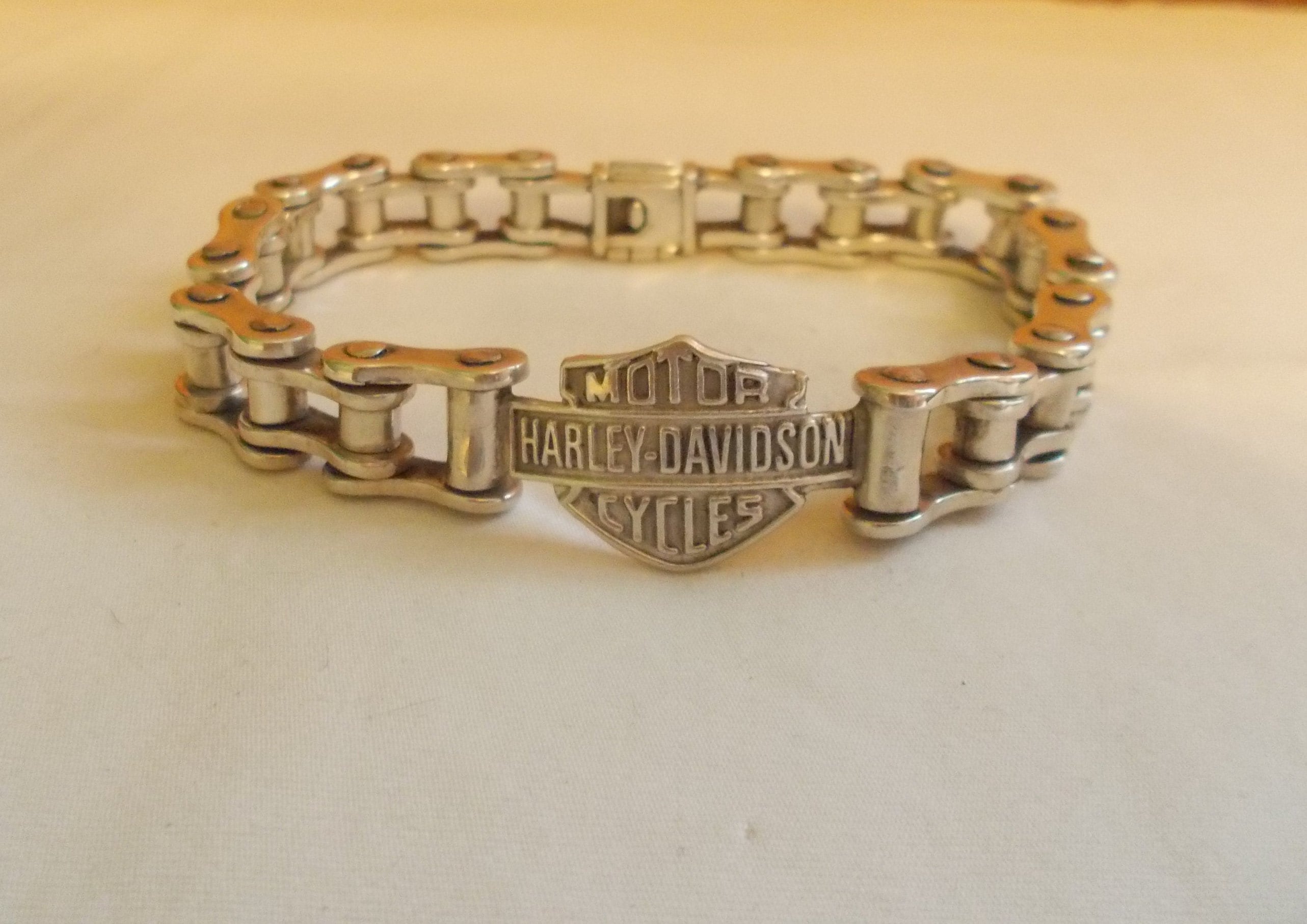 Harley-Davidson  S925 チェーン ブレスレット Genuine~Harley Davidson~Bracelet~Sterling Silver~9