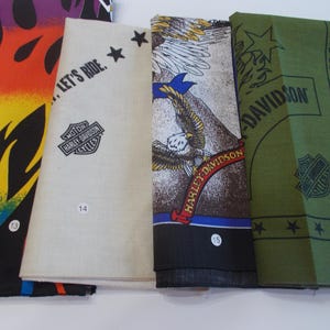 Biker~Bandanna~Head Wrap~Scarf~Old Stock~Never Used~Military~Biker~Motorcycle~Biker~Accessory~Gift~YOUR CHOICE~~~~04
