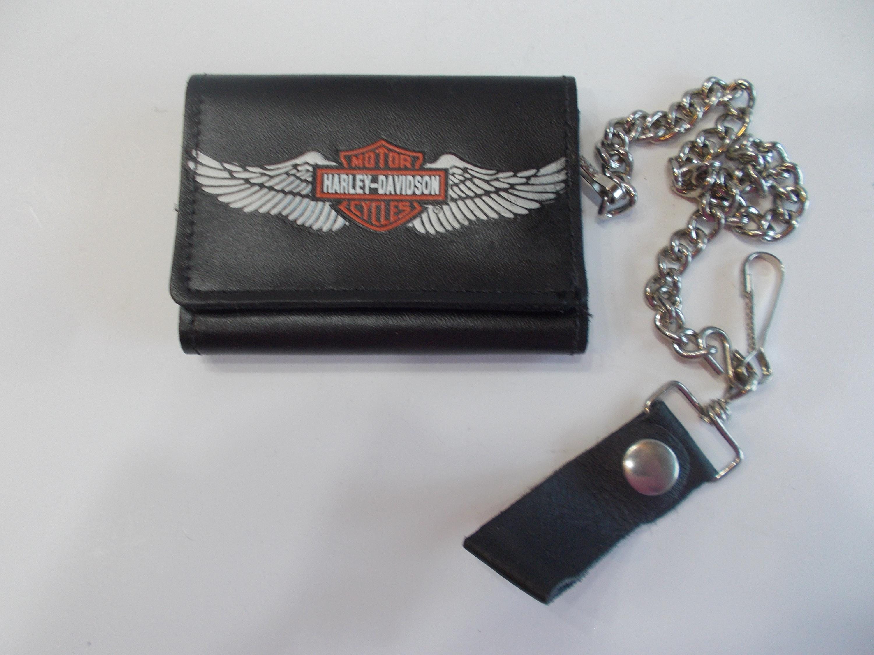 Vintage Harley Davidson Biker Wallet - Etsy Vintage Harley Davidson Biker Wallet - Etsy