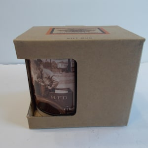 Harley Davidson~Coffee~Mug~Old Stock~1994~Original Box~Harley Fire Department~Mug~14oz.~Gift