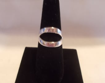 Vintage~Sterling Silver~MODERNIST~RING~925 Fine~Jewelry~Size~7 3/4~Womans~Teen~Jewelry~Harley~Rider~Hippie