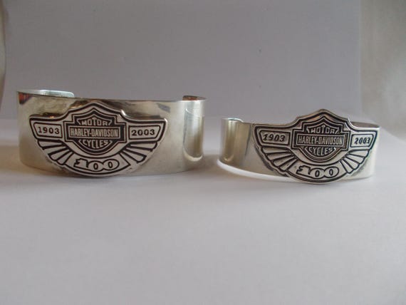 Harley Davidson~cuff~bracelet~sterling Silver~men's~and