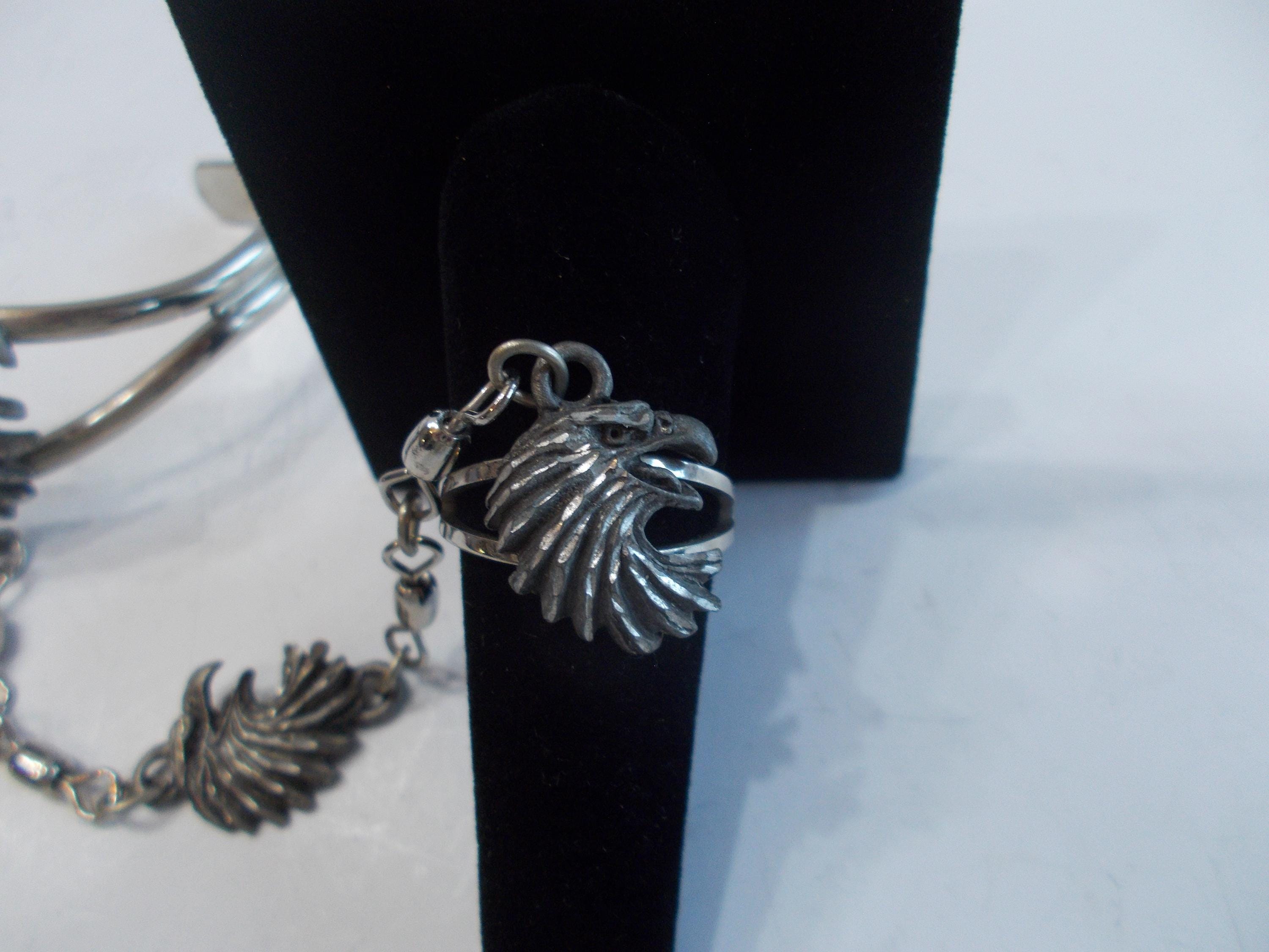 Vintage~slave Bracelet~set~cuff Bracelet~pendant~ring~old~hippie