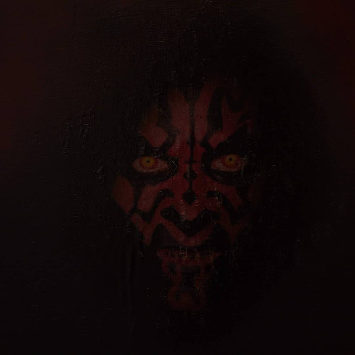 Darth Maul portrait l Canvas print l Star Wars | Etsy