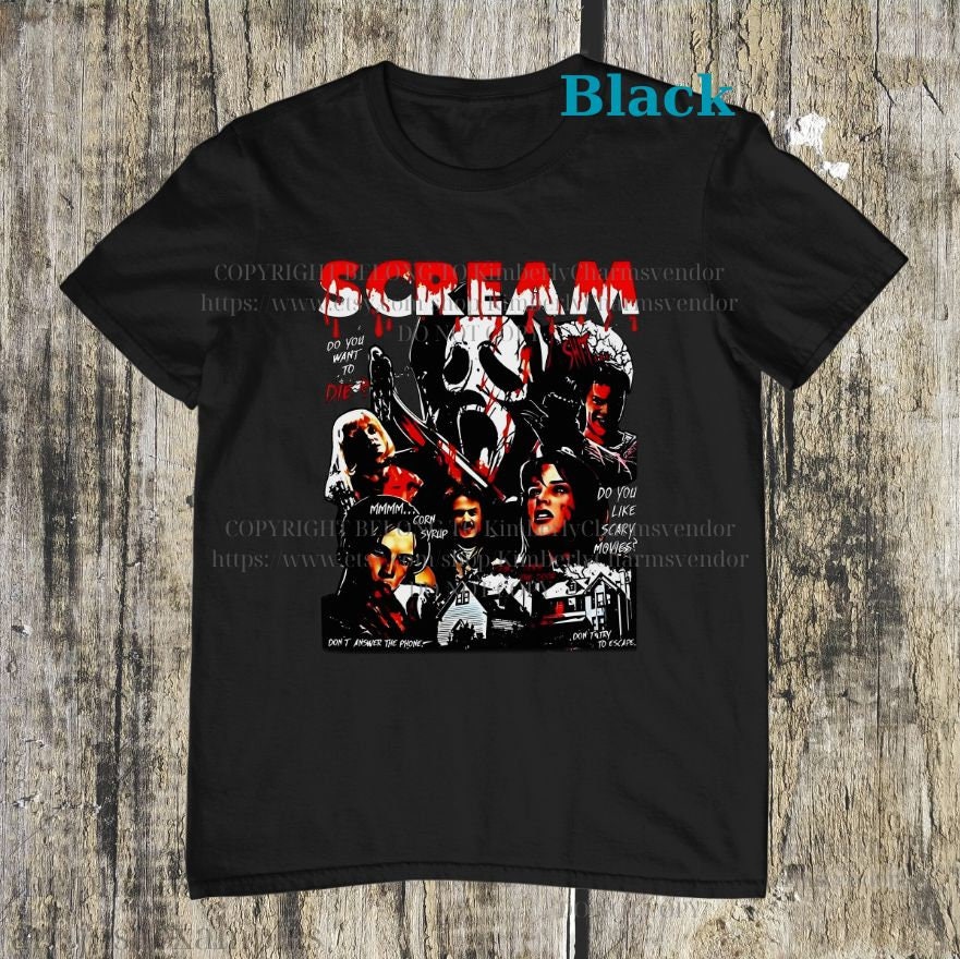 Scream Vintage Halloween Shirt, Halloween Party, Ghostface Shirts