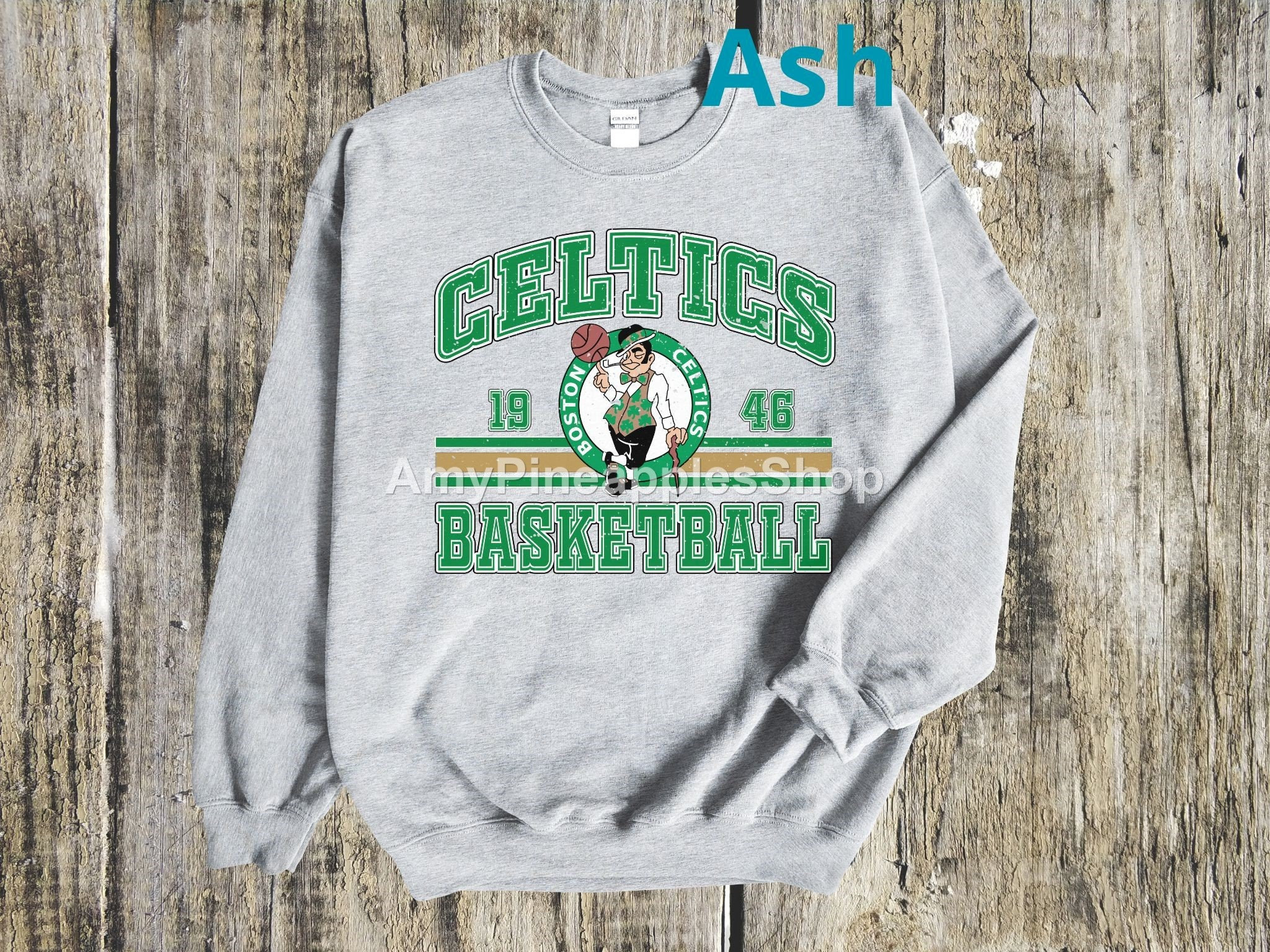 Vintage Boston Celtics ๐ crewneck sweatshirt made in - Depop