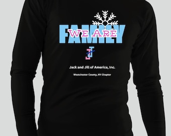 Jack and Jill WE ARE FAMILY Long Sleeve Shirt (Not a Set)