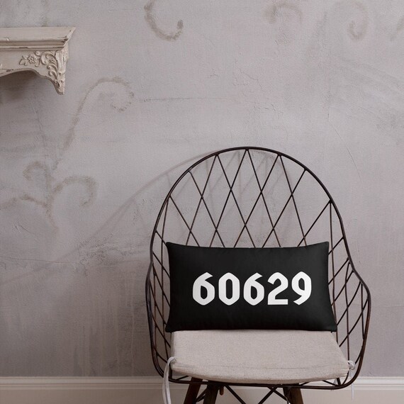 Etsy zip code pillow cheap