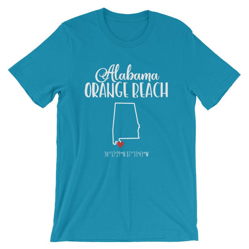 Orange Beach Alabama Vacation Destination Gift Shortsleeve Unisex T
