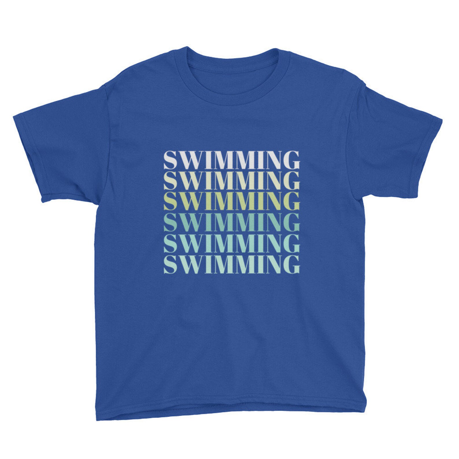 Swimming Tshirt for Girls and Boys Kids Swimming Gift Shirt Etsy