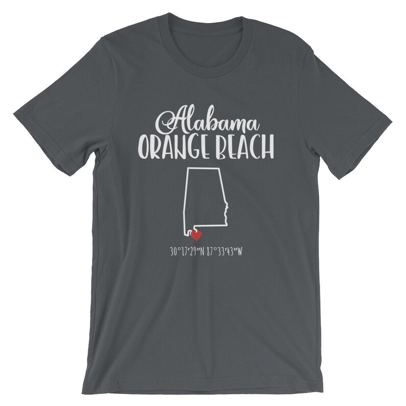 Orange Beach Alabama Vacation Destination Gift Shortsleeve Unisex T