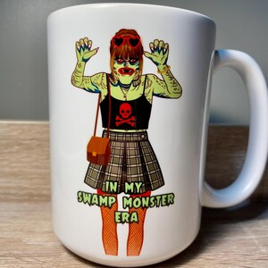 Tazza con pulcino mostro della palude