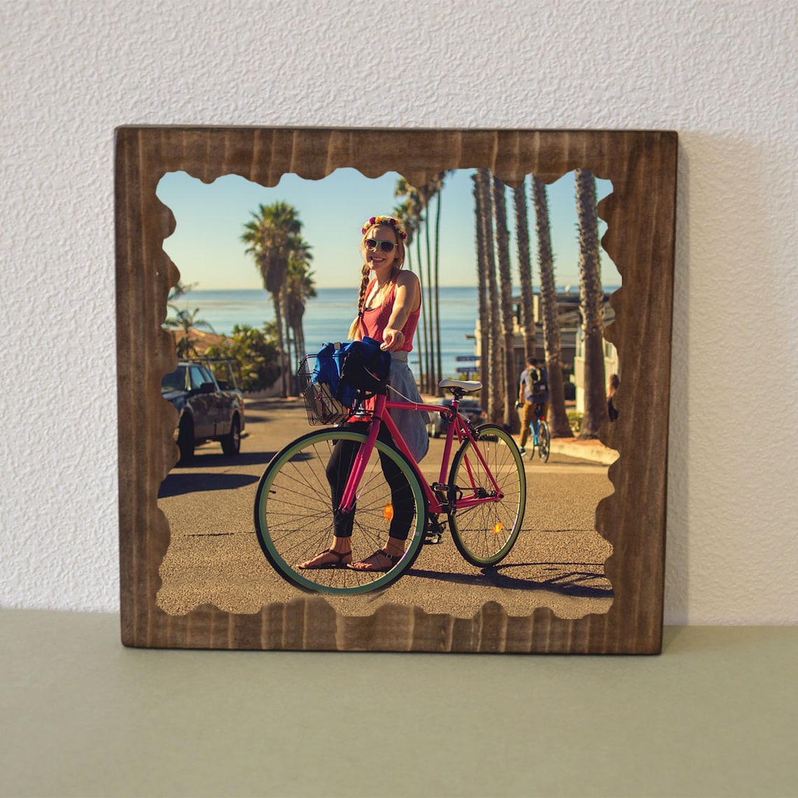 Photo Gifts Wood Photo on Wood Wooden Picture on Wood Slice Etsy