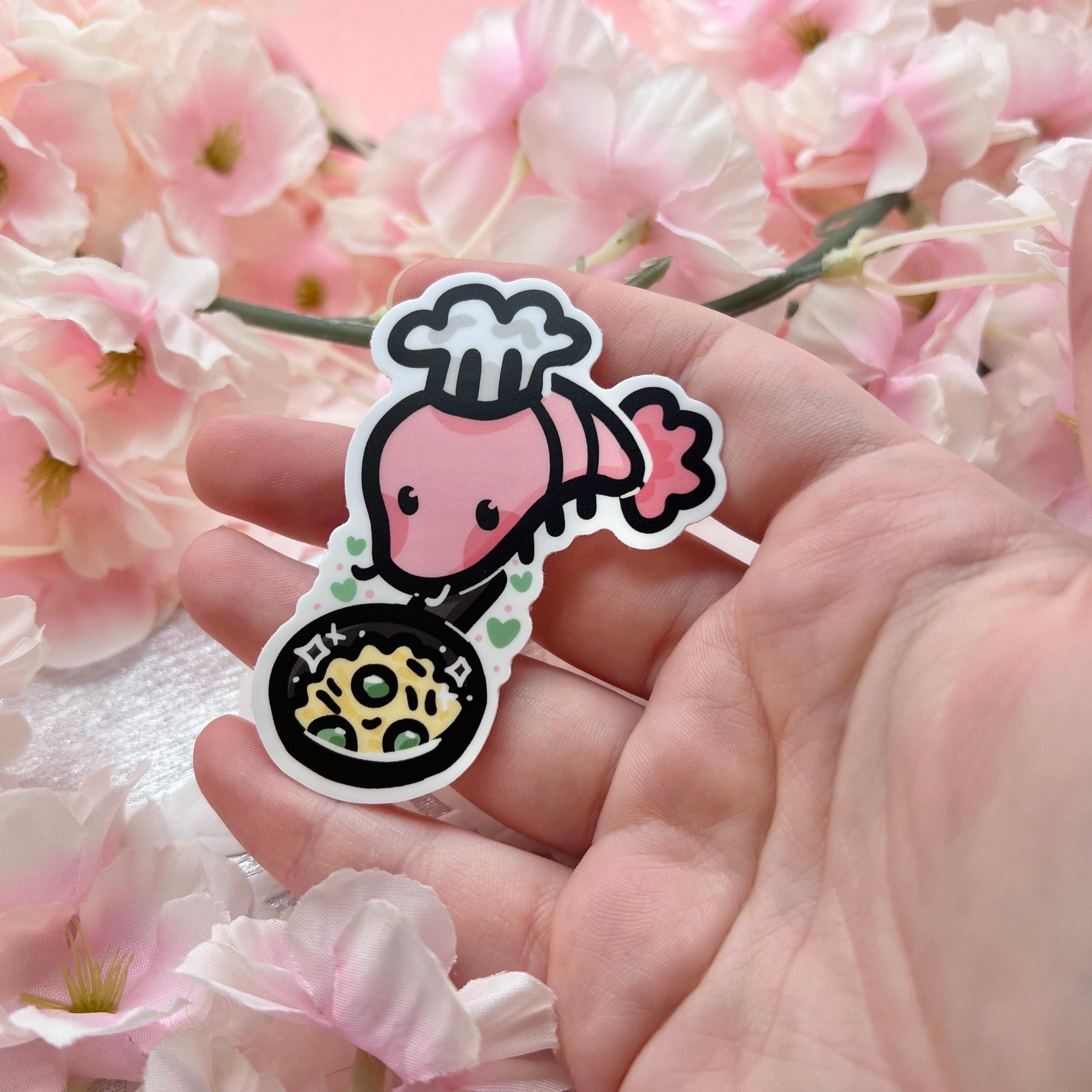 Puffed Rice Sticker Shrimp Fried Rice ~ Sticker - Etsy