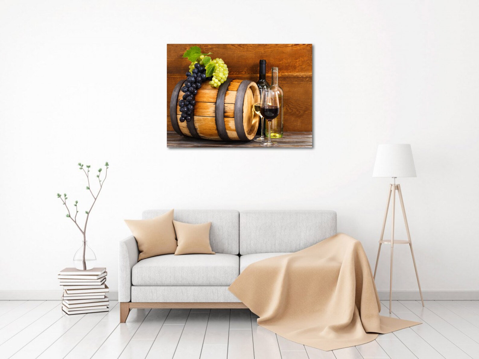 Wine barrel room home decor wine barrel bottle kitchen wall Etsy