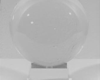 Crystal Ball with Crystal stand 4 inch