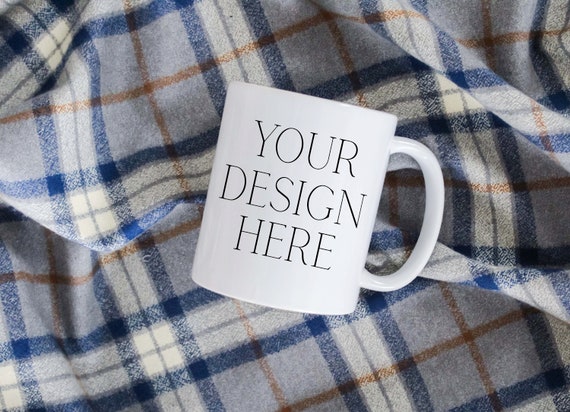 Mammoth Plaid 11 Ounce Mug Mockup 11 Oz Mammoth Plaid 11 Ounce Mug Mockup 11 Oz