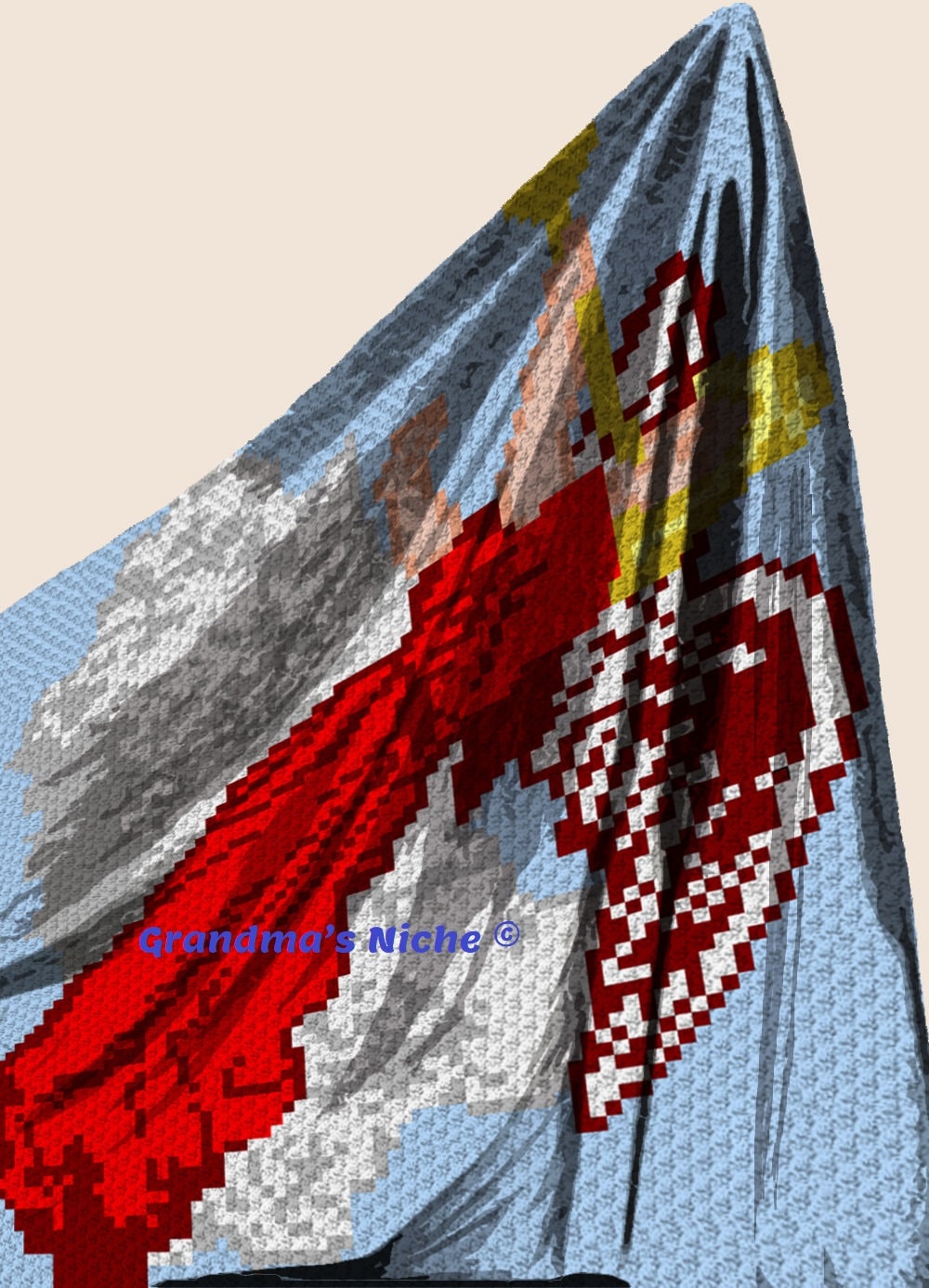 Angel Trumpet - Crochet Blanket C2C Pattern, “written Instructions ...