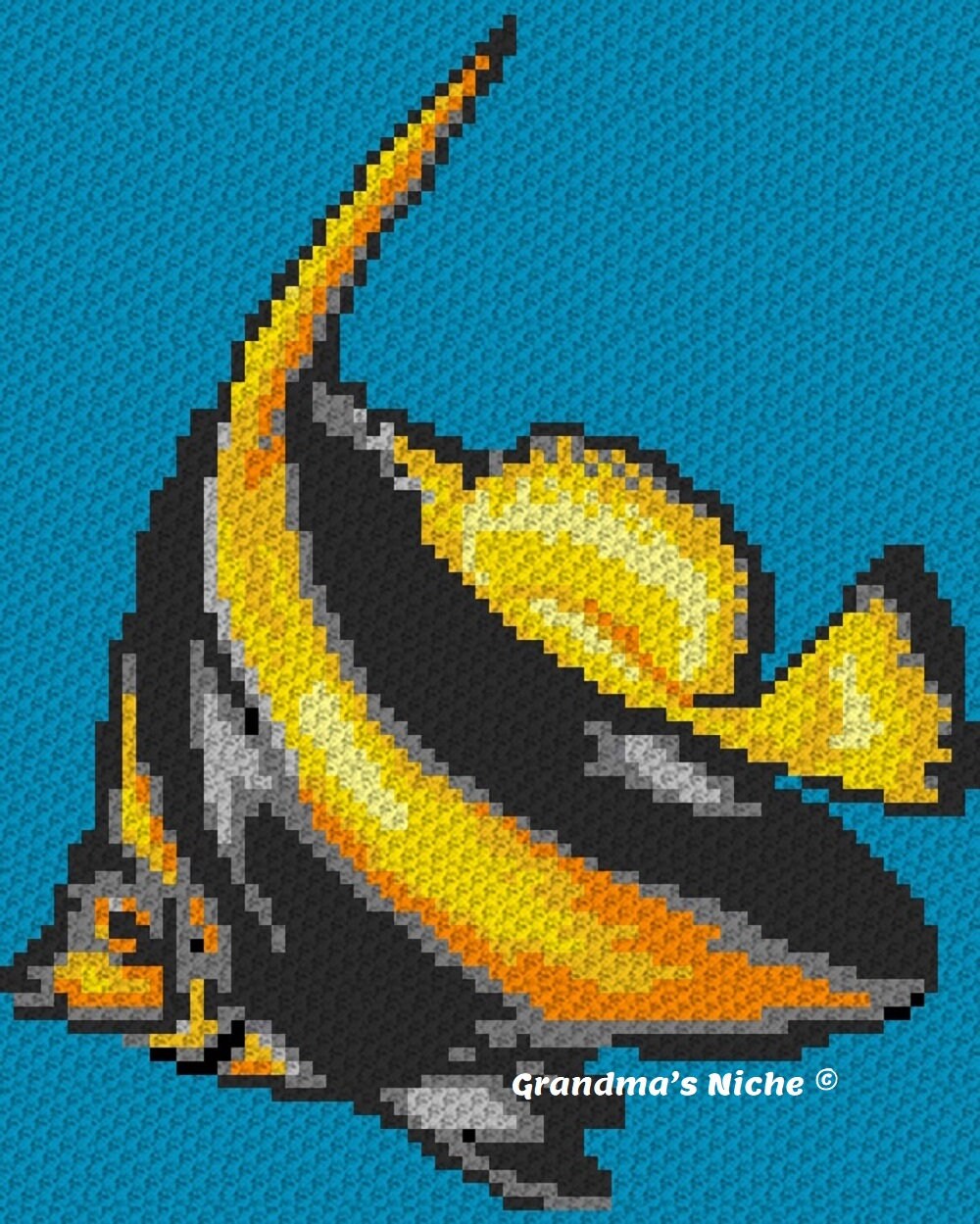 Angel Fish - Crochet Blanket C2C Pattern, “written Instructions ...
