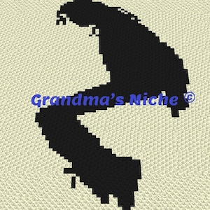 Michael – Crochet C2C Pattern, Written instructions, Cross Stitch pattern, Tunisian crochet, Graphghan, Knitting, latch hook, etc.