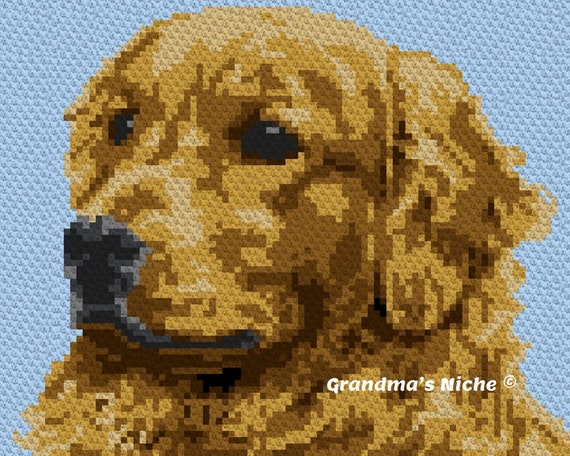 golden retriever knitting pattern