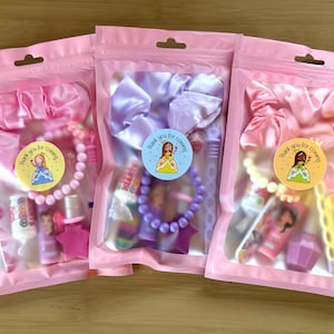 Princess Party Favours: Pre-Filled Goodie Bags, Sleepover Treats, Pamper Party