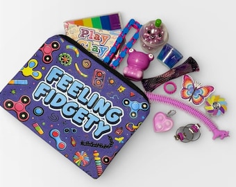 Sensory Fidget Toy Gift Set, 12 Piece Travel Fidget Kit