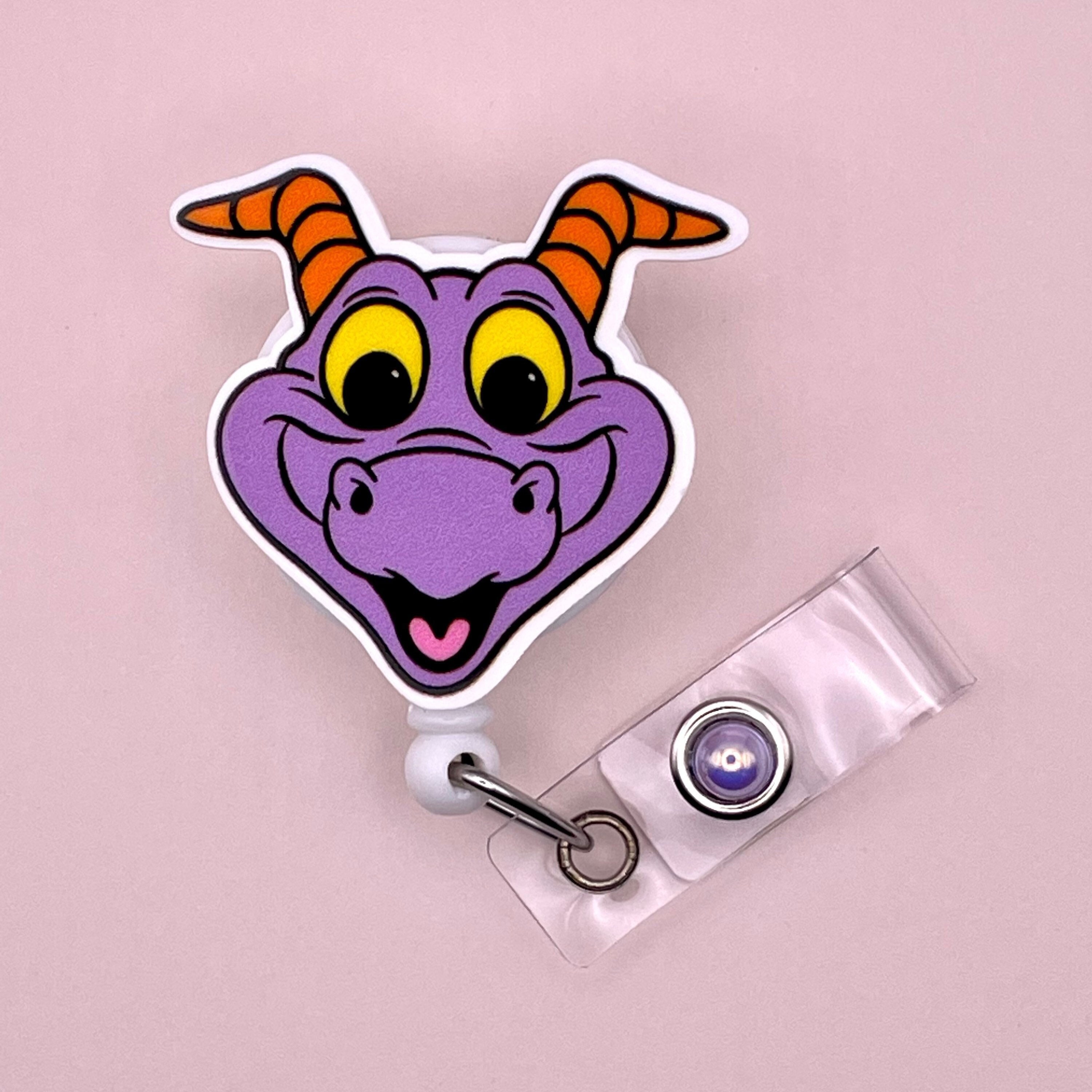 Figment Badge Reel, Retractable Badge Reel, Badge Holder, Theme