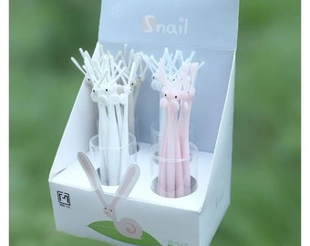 1 pz coreano carino lumaca penna neutra penne gel kawaii carino penna a sfera di alta qualità torna a scuola fantasia ragazza cancelleria casuale