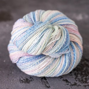 HANDSPUN Yarn / Handgesponnen Effektgarn  / Merino Wolle  Strickgarn