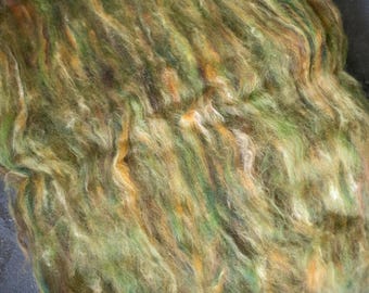 ECO Art Batt / Carded Wool, Felt Wool, Spinning Lining, Carded Fleece, Fleece Wool Merino, Spinning Wool, Felting Batts