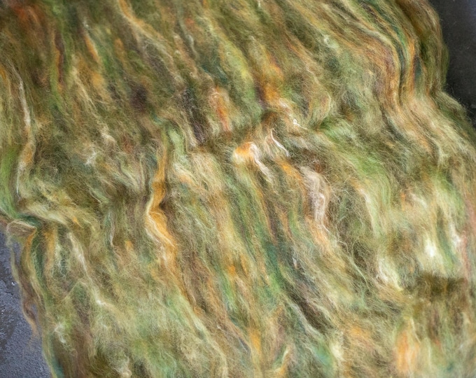 ECO Art Batt / Carded Wool, Felt Wool, Spinning Lining, Carded Fleece, Fleece Wool Merino, Spinning Wool, Felting Batts