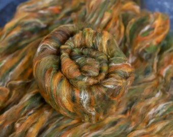 ECO Art Batt / Carded wool, felting wool, spinning lining, carded fleece, fleece wool Merino, spinning wool, felting batts