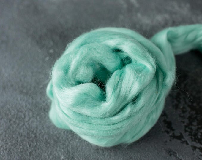 Viscose combed yarn fairy hair fibers for spinning and felting / doll hair / felting wool vegan
