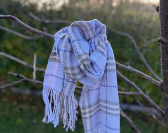 Kashmir scarf handwoven / handwoven Scarf wrap / tube scarf / wool scarf / Scarf wool / weaving cowl