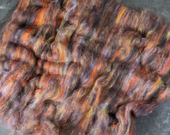 Eco Art Batt / Carded Wool, Felt Wool, Spinning Lining, Carded Fleece, Fleece Wool Merino, Spinning Wool, Felting Batts