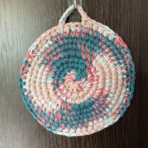 The best hot pads ever! Crocheted with love.