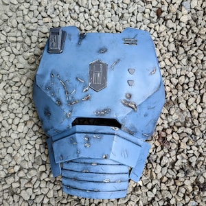 Star Wars Heavy Mandalorian inspired Chest Guard And Greebles