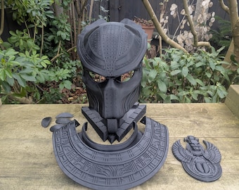 Predator Inspired Egyptian Facemask and collar