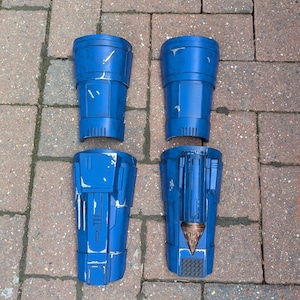 Bo Katan inspired Gauntlets with high detail resin parts