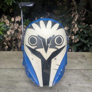 Bo Katan inspired Helmet with high detail resin Greebles