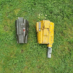 Heavy Mandalorian inspired Gauntlets and Greebles