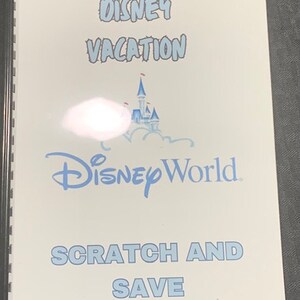 Saving Scratch and Save booklet for your Disney vacation